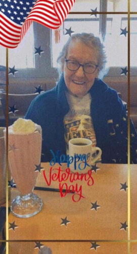 Anita Nangene (Doran/Flowers) Allen, 90